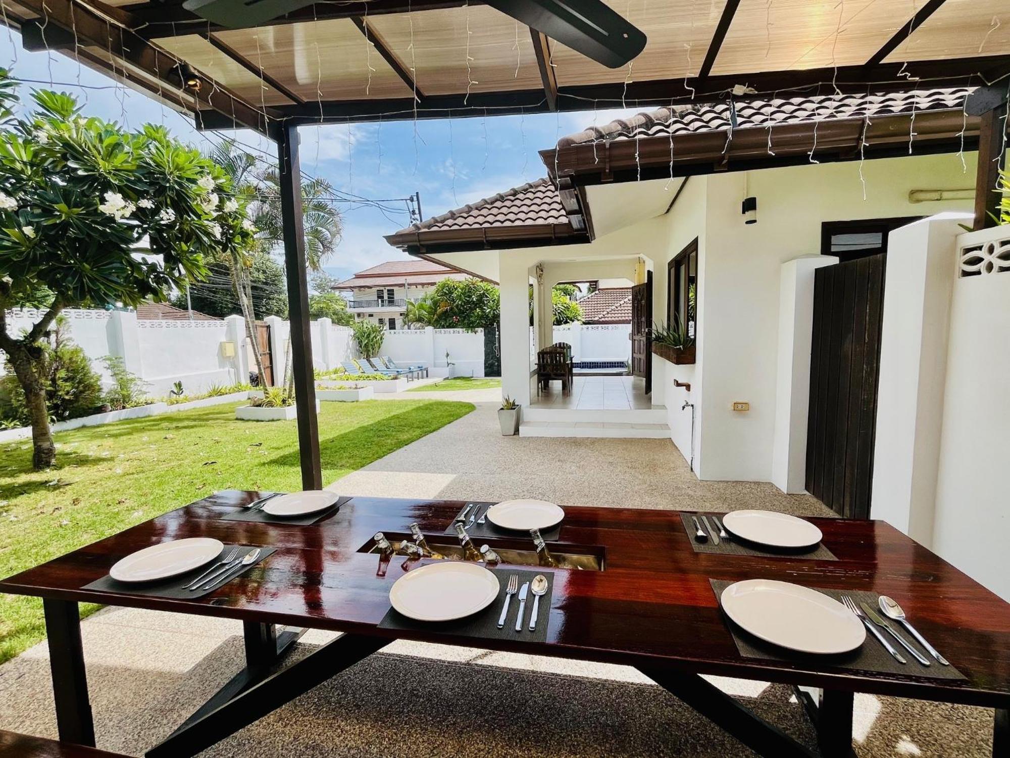 Jitsin Villa Тау Экстерьер фото